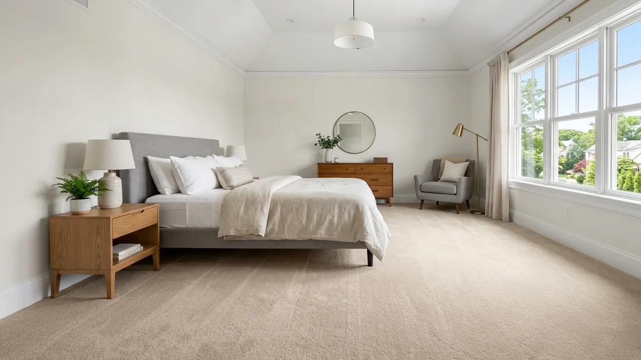 Wall-to-wall carpet installation